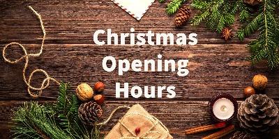 Christmas Opening Hours 400 x 200